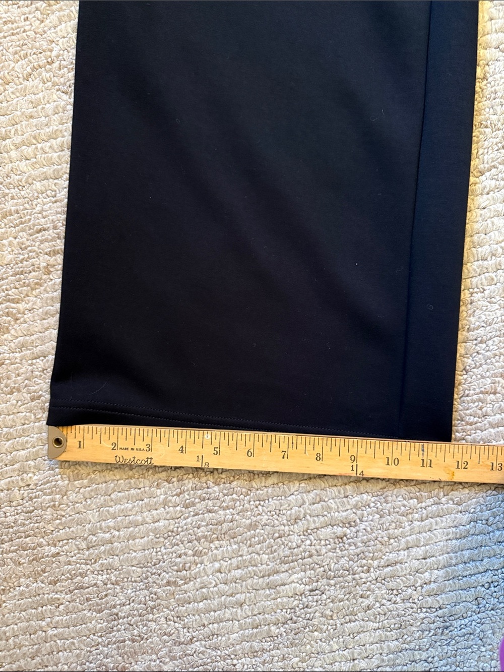 Wide Leg Women's Pants & Top Set in Black - Picture 8 of 11